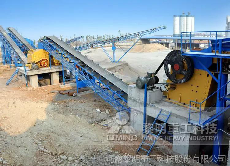 小型石頭破碎生產(chǎn)線