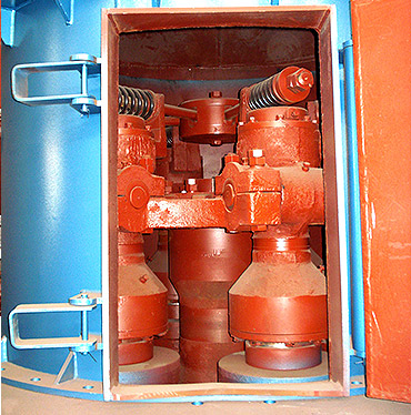 雷蒙磨粉機(jī)工作原理圖