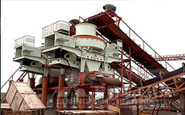 四川綿陽河卵石制砂生產(chǎn)線